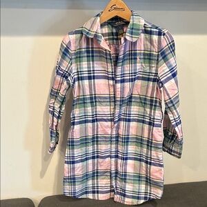 Ralph Lauren kids Plaid dress size 5